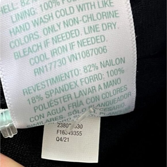 Kona Sol Bathing Suit One Piece Halter Adjustable Strap NEW‎ Slimming Stretch - Picture 8 of 11